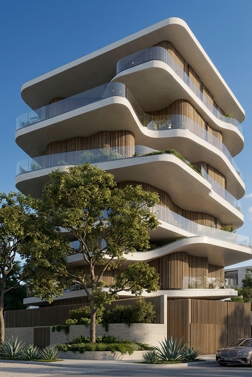 Empreendimento residencial contemporâneo